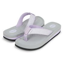 Floopi Women's Sparkly Flip Flops Comfort Beach Sandals W/Arch Support