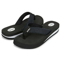 Floopi Women's Sparkly Flip Flops Comfort Beach Sandals W/Arch Support