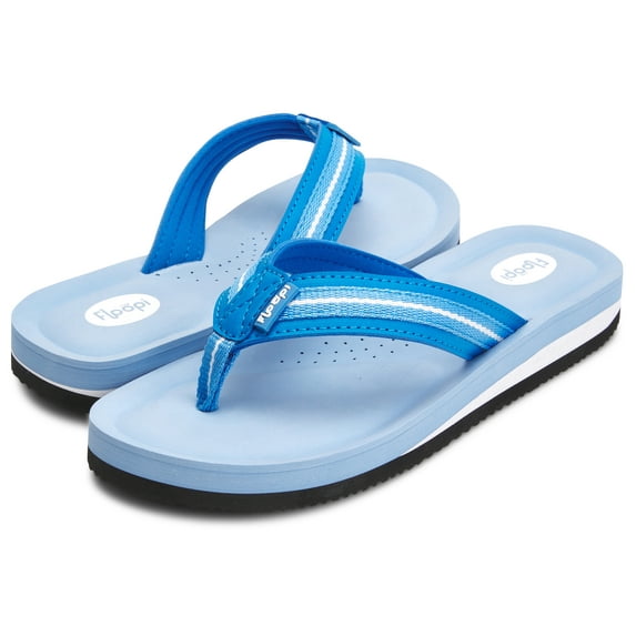 Floopi Women's Summer Thong Sandals Comfort Heel Cushion, Molded EVA Isole for Support-Soft Jersey Lining, Non Slip Soles Flip Flops