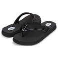 thumbnail image 1 of Floopi Women's Thong Flip Flops Summer Sandals for Beach W/Yoga Mat Footbed, 1 of 6