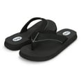 thumbnail image 1 of Floopi Women's Thong Flip Flops Summer Sandals for Beach W/Yoga Mat Footbed, 1 of 6