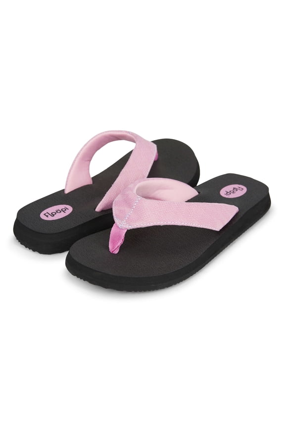 Women's Thong Flip Flops Summer Sandals for Beach W/Yoga Mat Footbed