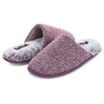 thumbnail image 1 of Floopi Womens Knit Scuff Indoor/Outdoor Memory Foam Slippers, 1 of 6