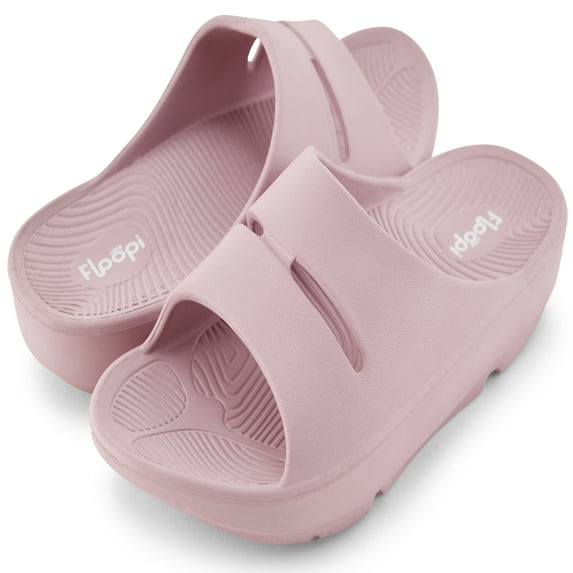 Floopi Womens Sandals LightWeight Thong Sandal for Women Ladies Sport Sandal with Arch Support, Waterproof Beach Flip Flops for Women (538, Lavander, 7)