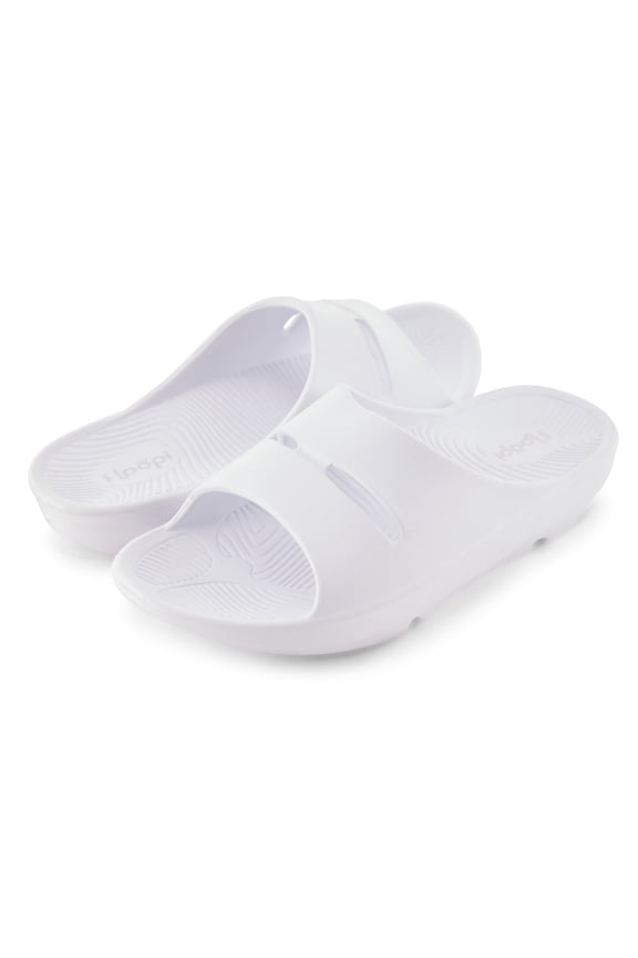 Womens Sandals LightWeight Thong Sandal for Women Ladies Sport Sandal with Arch Support, Waterproof Beach Flip Flops for Women (538, White, 10)