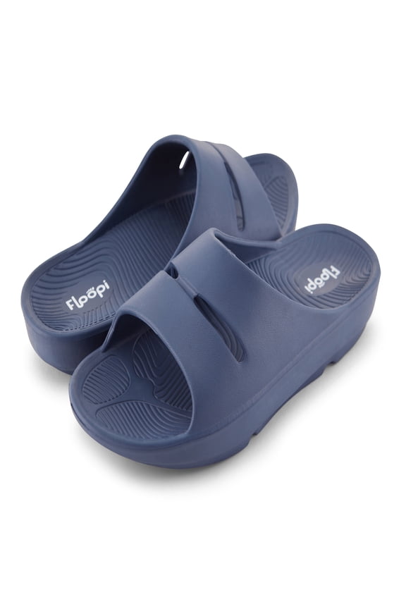 Womens Sandals LightWeight Thong Sandal for Women Ladies Sport Sandal with Arch Support, Waterproof Beach Flip Flops for Women (538, Navy, 7)