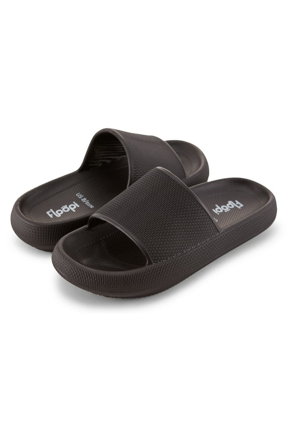 Womens Slides with Cloud Support, Slides for Women Non Slip Bathroom Shower Sandals for Women with Indoor & Outdoor Anti-Skid Soless