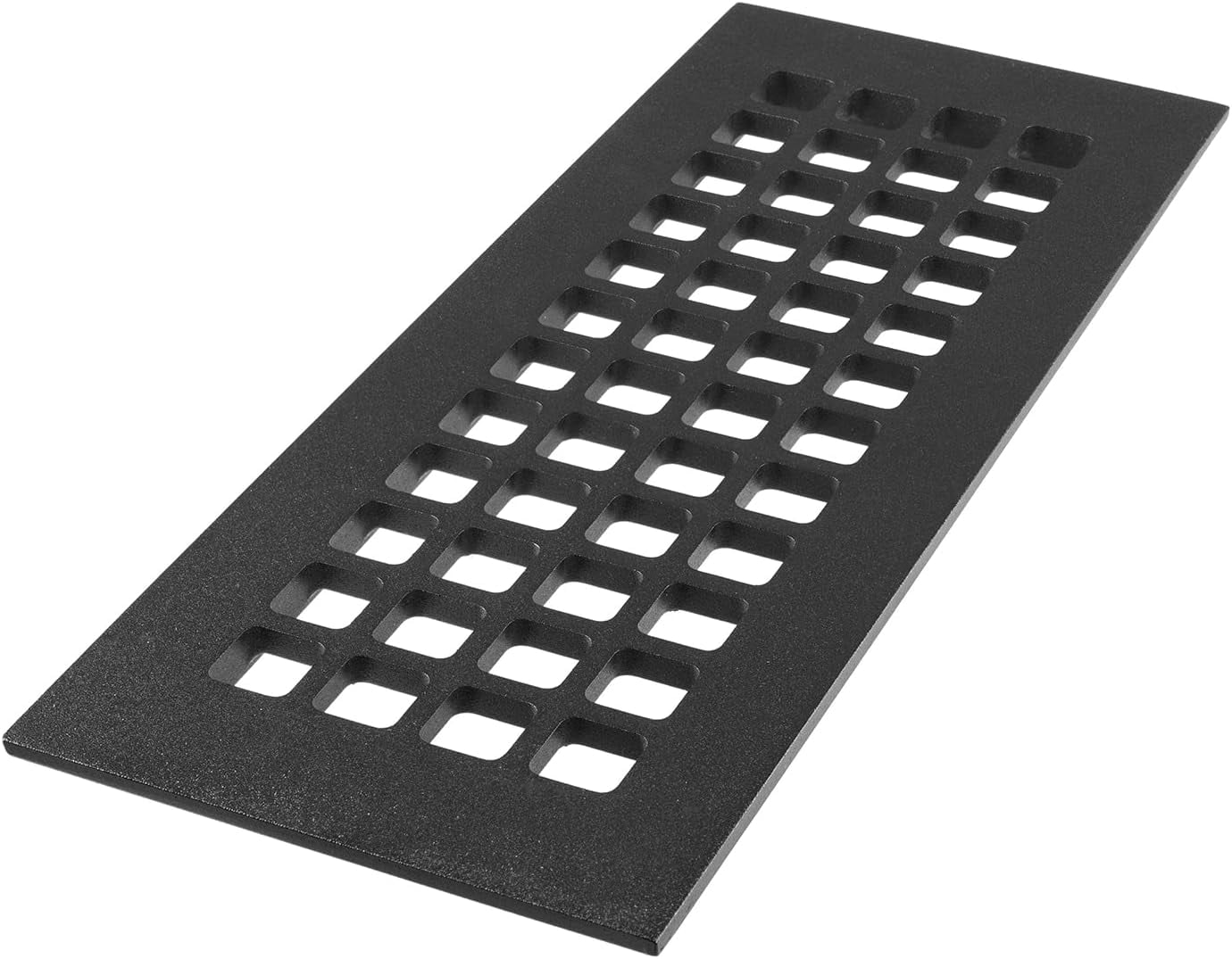 Floor 6X12. Black Steel Vent Covers For Home Floors, Walls, Ceilings
