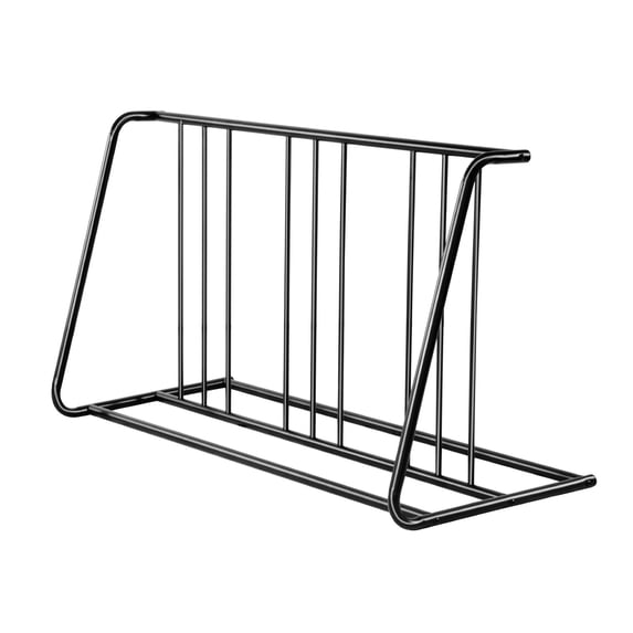 Floor Bike Rack for 3-Inch Tire Width Grid Stand 6-Bike Capacity | Flexible parking, rust-resistant carbon steel for garage storage