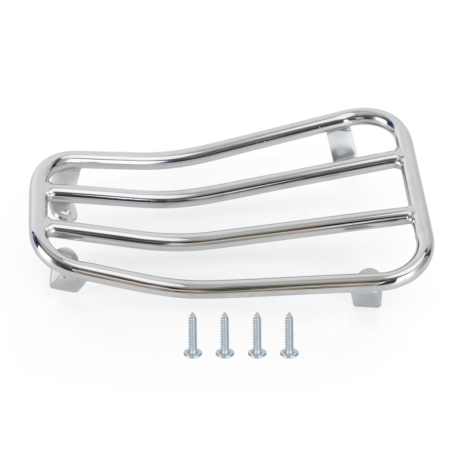Floor Board Rack Carrier Mount Chrome For Vespa Primavera Sprint 50 125 ...