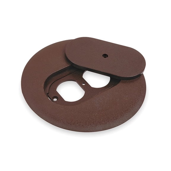 Floor Box Cover And Carpet Plate, Brown