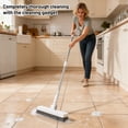 thumbnail image 1 of This Floor Brush Is Designed For Thorough Cleaning Of Hard Surfaces Like Tiles, Wood, And Vinyl Floors. Its Soft Bristle Design Gently Removes Dirt Without Scratching, While The, 1 of 5