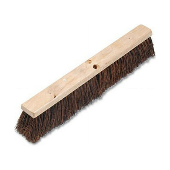 Floor Brush Head 3 1/4" Natural Palmyra Fiber, 24"