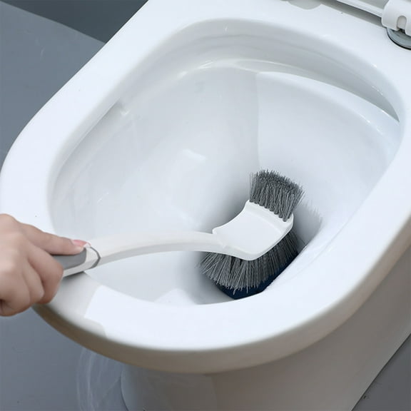 Floor Brush Long Handle Cleaning Brush, Toilet Cleaner, Compact Design for Bathroom and Kitchen, Easy to Use, No Installation Required