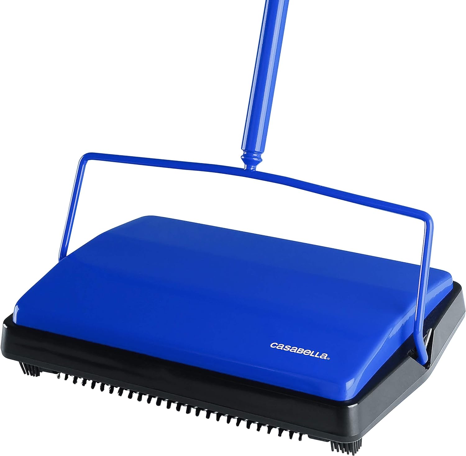 Floor & Carpet Sweeper Manual Non Electric Cleaner (Blue)