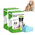 thumbnail image 1 of Floor Clean Tablets, Multi-Effect Fresh Scent Cleaning Tablets for Tile Wood Laminate Kitchen Bathroom.(2Pcs), 1 of 7