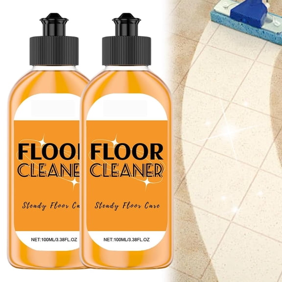 Floor Cleaner Concentrate for Hardwood Tile Vinyl Laminate, Acid Free Enzyme Formula
