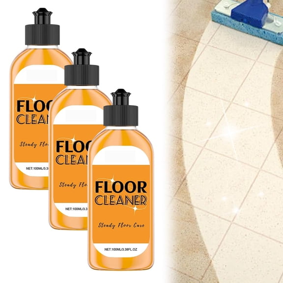 Floor Cleaner Concentrate for Hardwood Tile Vinyl Laminate, Acid Free Enzyme Formula