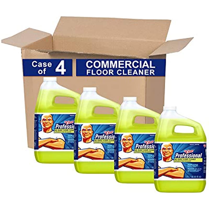 Floor Cleaner from Mr. Clean Professional, Bulk NoRinse Ready to Use