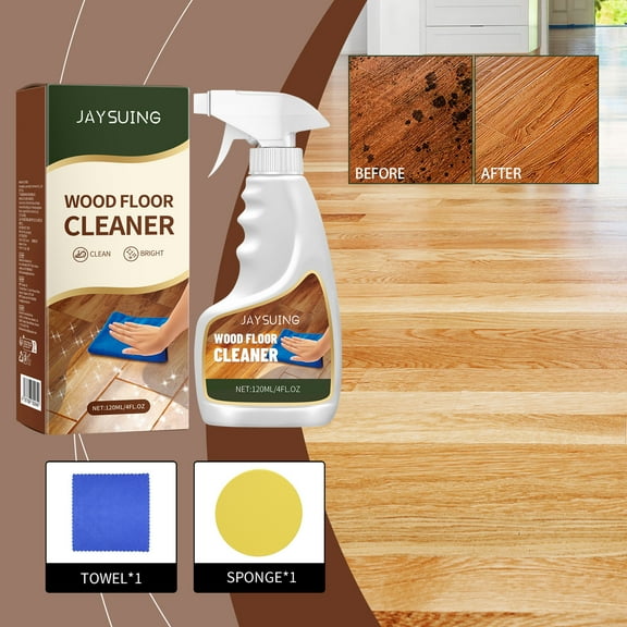 Floor Cleaner, Multi-Purpose Floor Cleaner, Powerful Floor Cleaner, for Wood Floors Ceramic Tile Marble, Powerful Decontamination Floor, Cleans Floor and Oil Stains To Repair Floor Gloss 120ml