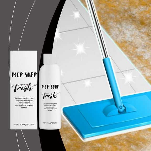 Floor Cleaner, Multi-Surface Floor Cleaner Spray, Removes Grease, Deep Cleans, Restores Shine, Pet-safe Disinfectant Floor Spary for Stone, Tile, Laminate (120ml/4.06oz)