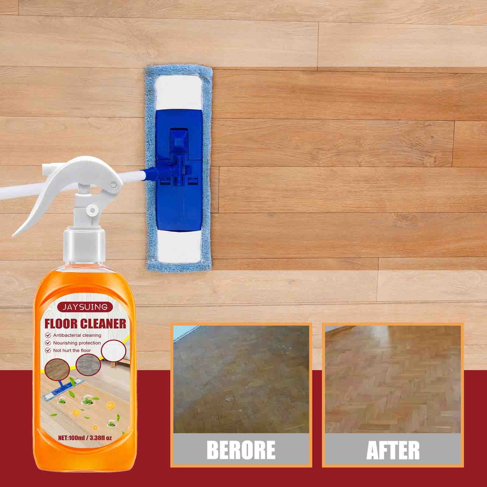 Floor Cleaner Removes Stains, Prevents Scratches, Brightens and
