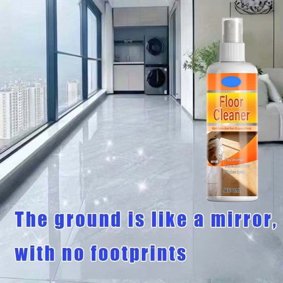 Floor Cleaner Spray for Tile, Wood, and Terrazzo Floors 50ml – Multi-Purpose Deep Cleaning, Streak-Free Shine, Natural Concentrated Formula for Whole-Home Use