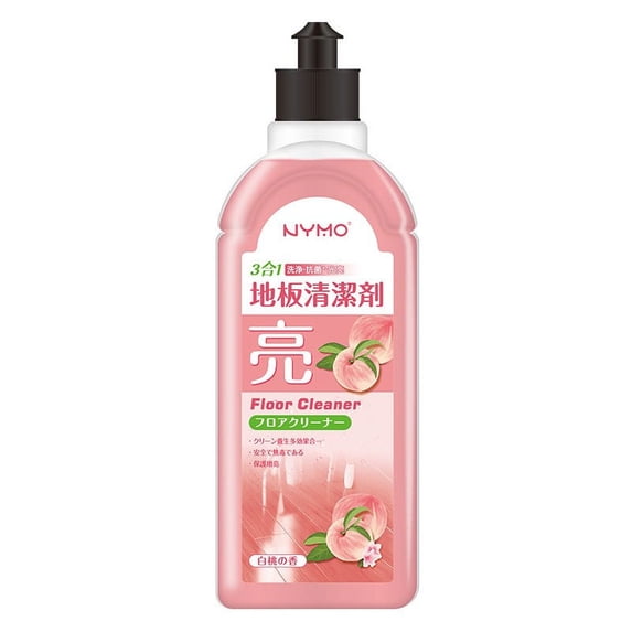 Floor Cleaning Household Cleaner, Strong Lemon Decontamination, Tile Scrubbing and Mopping Detergent, Plant-Based Formula for Sealed Floors
