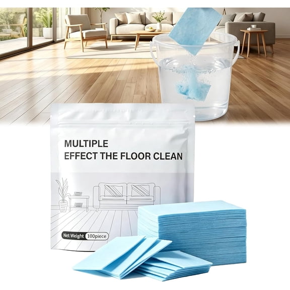 Floor Cleaning Sheets, Multiple Effect Floor Cleaning Tablets for Mopping - Deep Cleaning