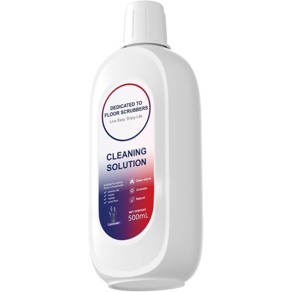 Floor Cleaning Solution 500ml Lavender Fragrance Cleaning Solution Refill Compatible With TINECO iFLOOR, iFLOOR 3, S3, S5, S5 COMBO, S5 Pro 2, One S6, S7 PRO, S7 COMBO Wet Dry Vacuum (2 bottle)