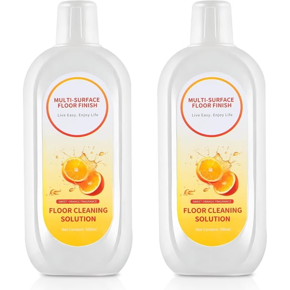 Floor Cleaning Solution Compatible with Tineco iFLOOR Series, All Robot Vacuums & Wireless Wet-Dry Mops, 4 Bottle Floor Cleaner Refill, Lavender Scent