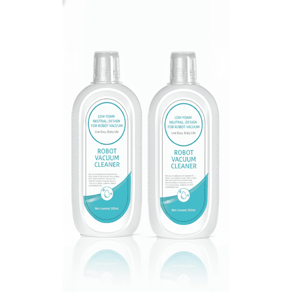 2pcs Floor Cleaning Solution Compatible with Tineco Mova Series, All Robot Vacuums & Wireless Wet-Dry Mops, Floor Cleaner Refill, Lavender Scent