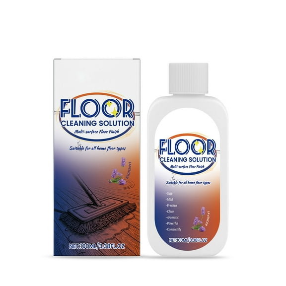 Floor Cleaning Solution Multi-Surface Floor Cleaning Solution Powerful Decontamination Floor Cleaner Mop Cleaning Solution for Marble Carpet