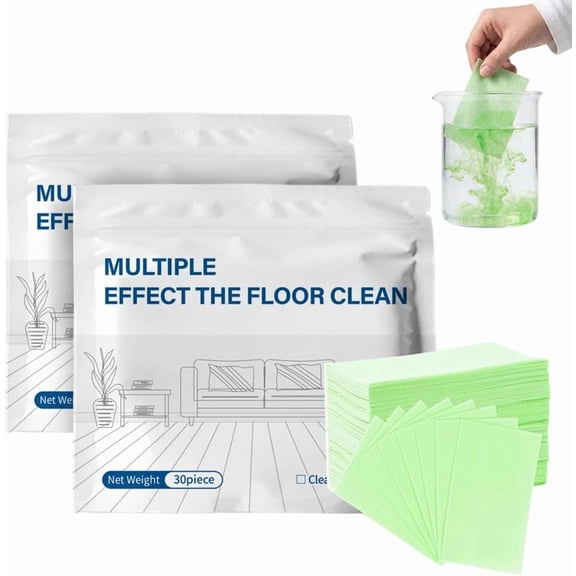 Floor Cleaning Tablets 200-Count Multi-Surface Use for Hardwood Laminate Deep Clean