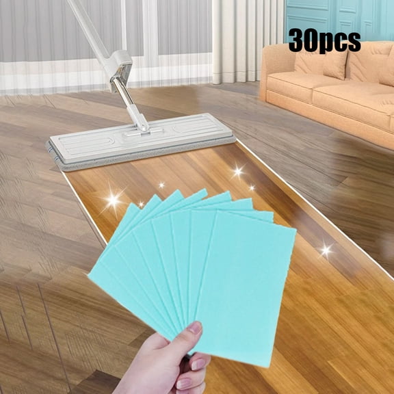 Floor Cleaning Tablets, 30 Pack Multi-Effect Stain Removal Tile Cleaner, Fresh Scent Brightening Formula, Gentle on Wood & Ceramic Floors, Ccwuwei