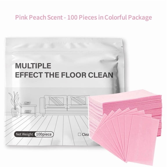 Floor Cleaning Tablets Multipurpose 100 Pack – Concentrated Multi Surface Cleaner for Hardwood, Tile, Laminate,, Linoleum – Dissolvable Mop Bucket Tablets for Shiny Streak Free Floors, Home and