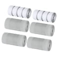 thumbnail image 1 of Floor Cord Cover 3.28 Ft x 3.94" Grip Floor Cable Protector Management with Adhesive Backing Grey 4Pcs, 1 of 5