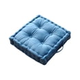 thumbnail image 1 of Floor Cushion Thick, Large Square Seat Pillow with Handle for Adults, Soft Velvet Meditation Cushion for Yoga Practice, Portable Floor Pillow for Living Room Bedroom, 18x18 Inch, 1 of 6