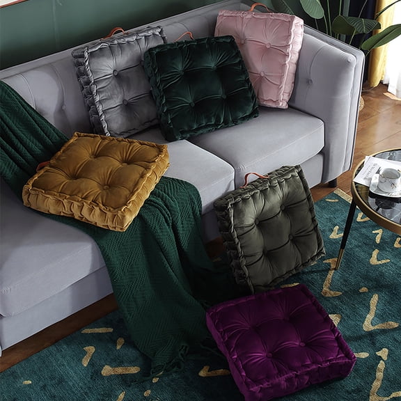 Floor Cushions Thickened Household Tatami Sofa Cushions Soft Support for Seating and Lounging Comfortable Floor Pillows for Living Room and Window Nook