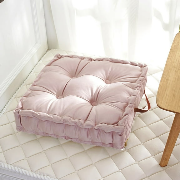 Floor Cushions for Sitting, Usavan Thickened Memory Foam Floor Pillow, Non-Slip Multi-Purpose Tatami Cushion for Sofa Bedroom Floor Windows