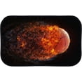 thumbnail image 1 of Floor Door Mats Bath Rugs Ball Flames , Entry Rug Non-Slip Washable Indoor Door Mat, Small Oriental Accent Throw Rug for Bedroom Kitchen Entryway Bathroom 23.6x15.7in Carpet Runner, 1 of 7