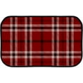 thumbnail image 1 of Floor Door Mats Bath Rugs Checkered Plaid , Entry Rug Non-Slip Washable Indoor Door Mat, Small Oriental Accent Throw Rug for Bedroom Kitchen Entryway Bathroom 36x24in Carpet Runner, 1 of 7