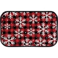 thumbnail image 1 of Floor Door Mats Bath Rugs Christmas New Year Buffalo Plaid Bathroom Carpet Non-Slip Absorbent for Entryway Indoor 23.6x15.7in Carpet Runner, 1 of 7