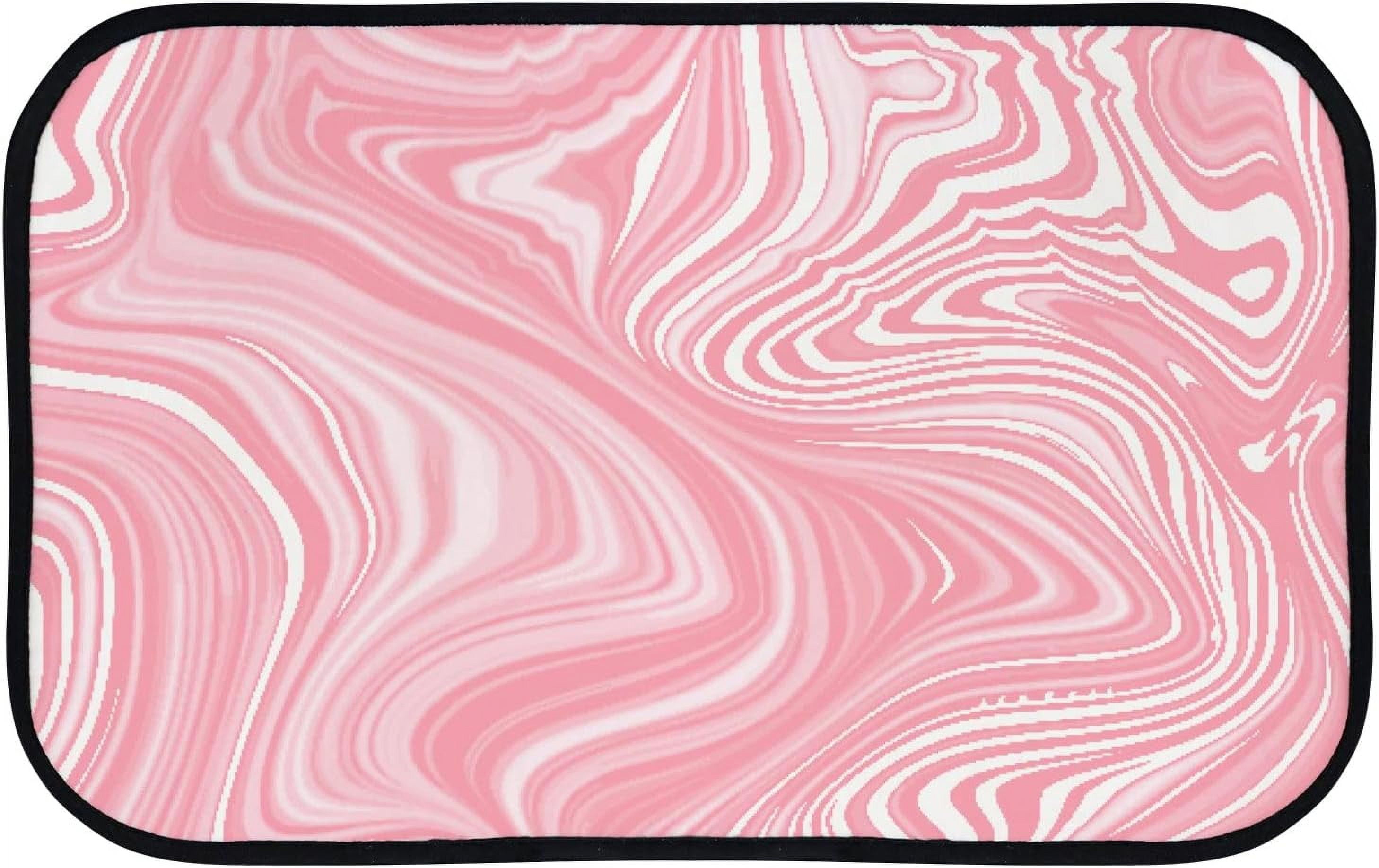 Pink Pastel Paw Door Mat