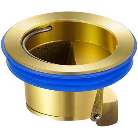 Floor Drain Backflow Preventer Brass Drain Valves Sewer Core for Pipes Tube in Toilet Bathroom Floor Easy to Install