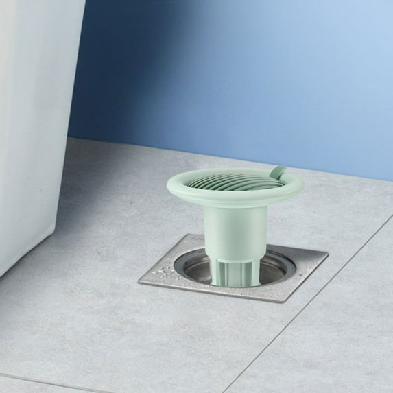 Floor Drain Backflow Preventer Valve, Anti-Odor Plug for Shower, Kitchen, and Bathroom Drainage, Easy to Install, Universal Sewer Core Insert