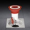 thumbnail image 1 of Floor Drain Backflow Preventer Valve | One Way Sewer Core Orange ABS | 6.4x4.5x2.5cm | Odor & Insect Blocker for Bathroom, Kitchen, Basement | Easy Install, Durable Replacement, 1 of 9