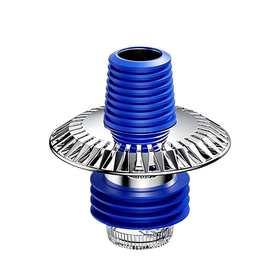Floor Drain Connector, 3.3 × 2.5 Inch Drain Hose Seal Adapter for Washing Machines, Floor Drain Washer Coupler for Kitchen Sink Floor Pipes, 1 Pc Backflow Blocker for Anti-Odor and Smell Blocking