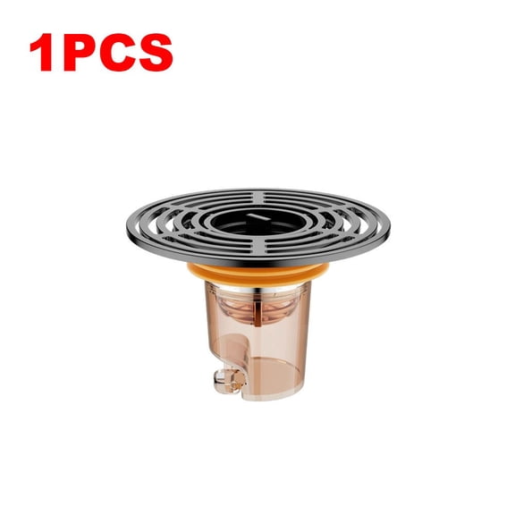 Floor Drain Filter for Bathroom – Insect-Proof & Odor-Control Drain Stoppers and Ssneakers, Plastic Floor Drain Cover for Standard Shower and Bathtub Outlets(B 1pc)