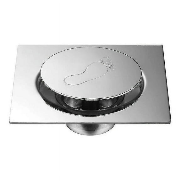 Floor Drain Stainless Steel Floor Drain Hidden Floor Drain Bounce Press Floor Drain (15x15)